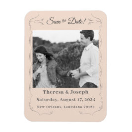 Gewoon katholieke bruiloft uitnodiging magneet