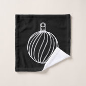 Gewoon kerstCollectie - Bauble Bad Handdoek (Wasdoekje)