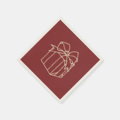 Gewoon kerstCollectie - Cadeau Servet (Hoek)