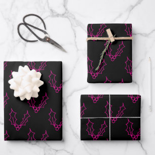 Gewoon kerstCollectie - Holly Inpakpapier Vel