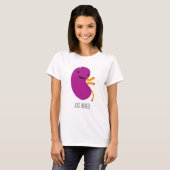 Gewoon Kidney T-shirt (Voorkant volledig)