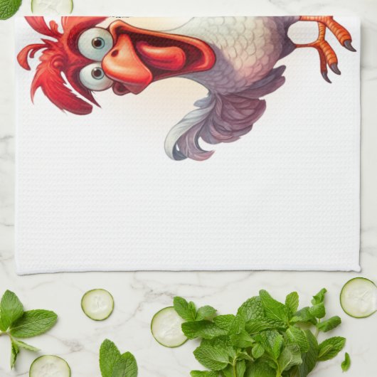 Gewoon kip op je theedoek (Gevouwen)