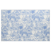Gewoon kittens blauw stof (Fat Quarter)