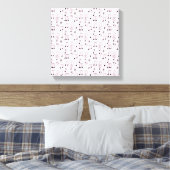 Gewoon kniproze canvas afdruk (Insitu (Slaapkamer))