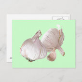 Gewoon knoflook briefkaart (Voorkant / Achterkant)