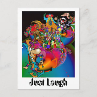 Gewoon Laugh Briefkaart