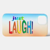 Gewoon Laugh Case-Mate iPhone Case (Achterkant (horizontaal))