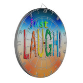Gewoon Laugh Dartbord (Voorkant Links)