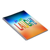 Gewoon Laugh Notitieboek (Rechterzijde)