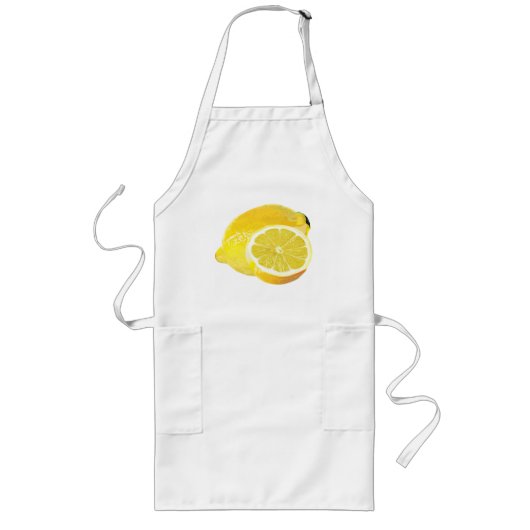 Gewoon Lemons Lang Schort (Voorkant)