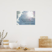 Gewoon leven is niet genoeg. poster (Keuken)