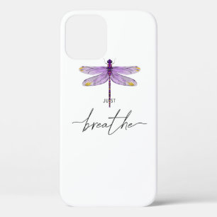 Gewoon Libelle Tattoo ontwerp Paardenbloem Adem Me iPhone 12 Hoesje