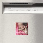 Gewoon lief kruis doopfoto aandenken magneet (Insitu (Vaatwasser))