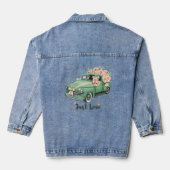 Gewoon liefde denim jacket (Achterkant)