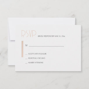 Gewoon Love RSVP Kaartje