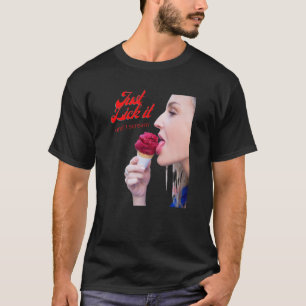 Gewoon luik het ijs Funny Ice Cream Cone T-shirt