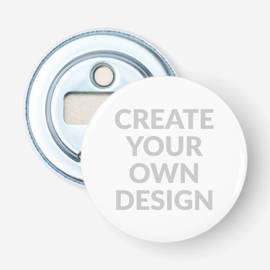 Gewoon - Maak Je Eigen Knop Flesopener Button Flesopener (Voorkant)
