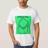 gewoon Man T-shirt (Voorkant)