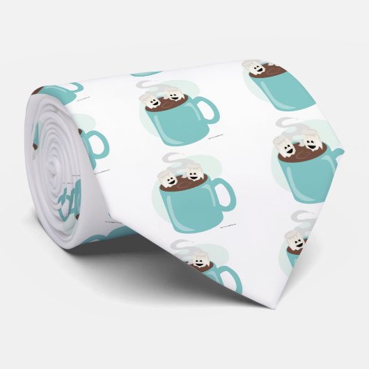 Gewoon Marshmellows in Chocolade Stropdas (Opgerold)