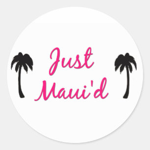 Gewoon Maui'd Sticker lakens