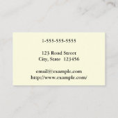 Gewoon medisch specialist Visitekaartje (Achterkant)