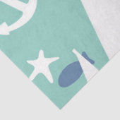 Gewoon meer nautische serie ontwerp 10 tissuepapier (Detail)