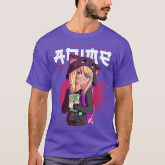 Gewoon meisje houdt van Anime Sketching Ramen Mang T-shirt