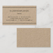 Gewoon, menselijk, medisch gespecialiseerd Visitek Visitekaartje (Voorkant / Achterkant)
