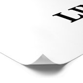 Gewoon met lineaire denkers Humor met regressie Poster (Hoek)