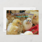 Gewoon met m'n peps. briefkaart (Voorkant / Achterkant)