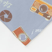 Gewoon Milimalist  camera's Fotografie Fleece Deken (Hoek)