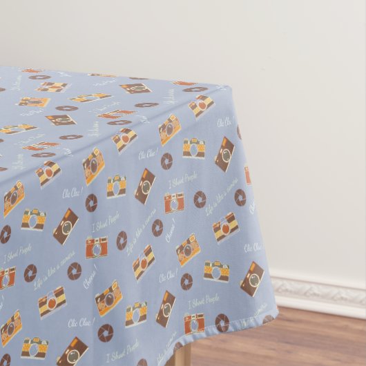 Gewoon Milimalist camera's Fotografie Tafelkleed (Voorbeeld)