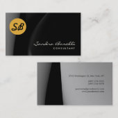 Gewoon Monogram Consultant Visitekaartje (Voorkant / Achterkant)