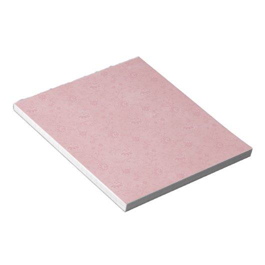 Gewoon Mooie Roze Bloemen Notitieblok (Schuin)