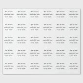 Gewoon niet genoeg middenvingers cadeaupapier (Vlak)