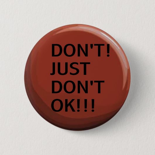 Gewoon niet goed Button (Voorkant)