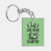 Gewoon nog een hoofdstuk Boek Lover Sleutelhanger (Voorkant Links)