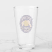 Gewoon nog één roestglas glas (Achterkant)