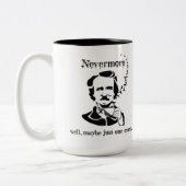 Gewoon nog één tweekleurige koffiemok (Links)