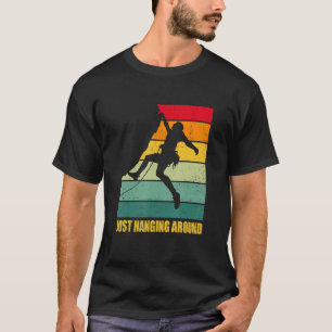 Gewoon om de grafische Bouldering van Boulder Cli T-shirt
