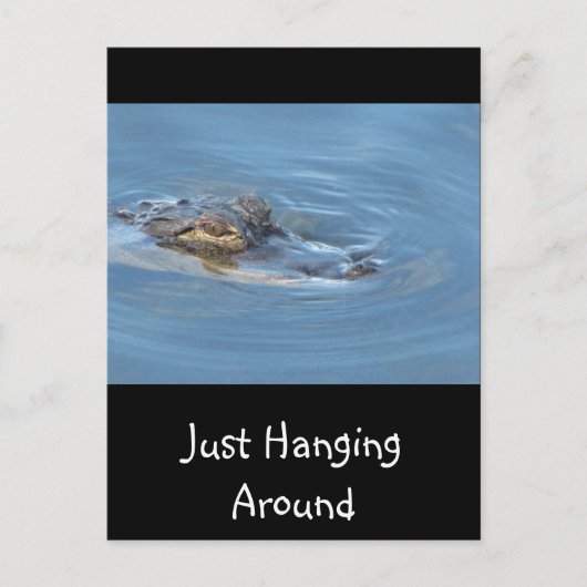 Gewoon om je heen briefkaart (Voorkant)