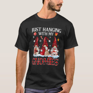 Gewoon om te hangen met mijn Gnomies Pajama Cute G T-shirt