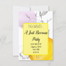 Gewoon omdat Casual Kaart