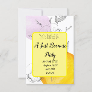 Gewoon omdat Casual Kaart