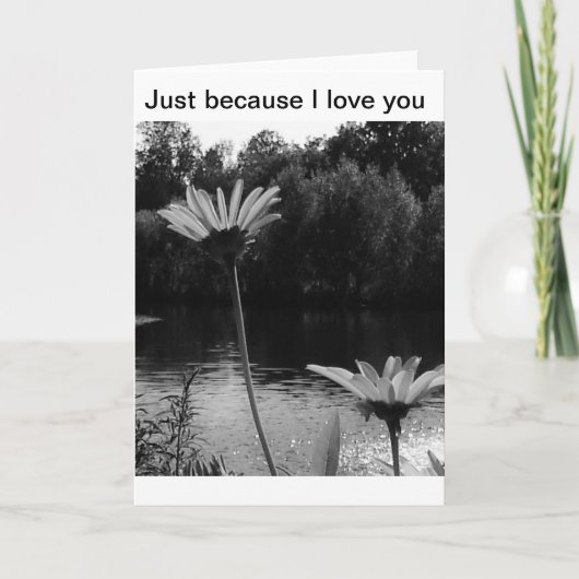 Gewoon omdat ik van je hou kaarten (Voorkant)