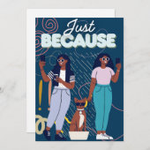 Gewoon omdat kaart (Voorkant / Achterkant)