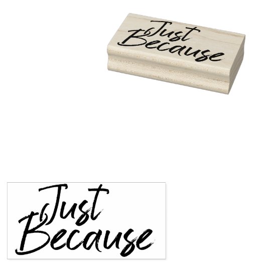 Gewoon omdat penseel 	rubberstempel (Gestempeld)