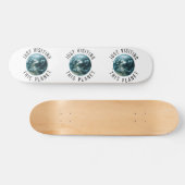 Gewoon op bezoek bij deze planeet skateboard (Horizontaal)