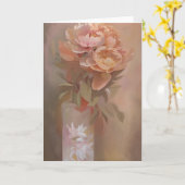 Gewoon Peachy Kaart (Gele Bloem)