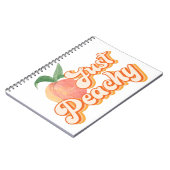 Gewoon Peachy Notitieboek (Linkerzijde)